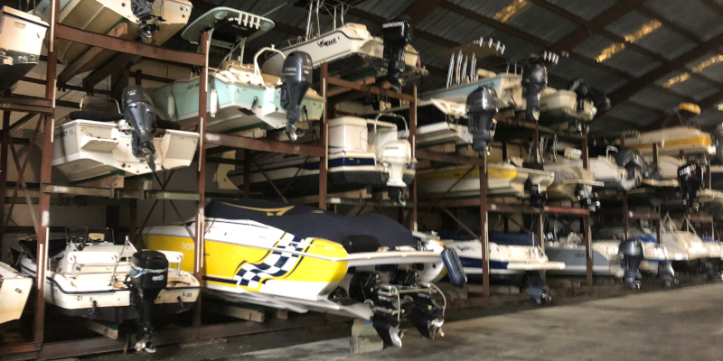 Dry Boat Storage in Little River, South Carolina